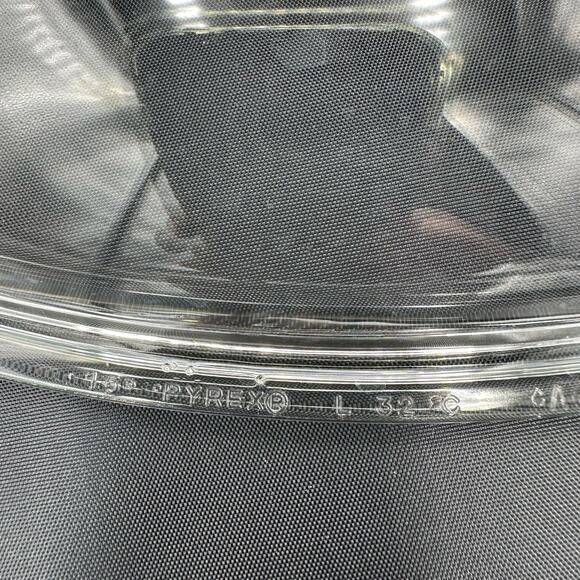 PYREX LID (only) L-32-C For 74 Elegance OVAL Vintage Casserole Dish 11.5" x 7.75 - Picture 5 of 6